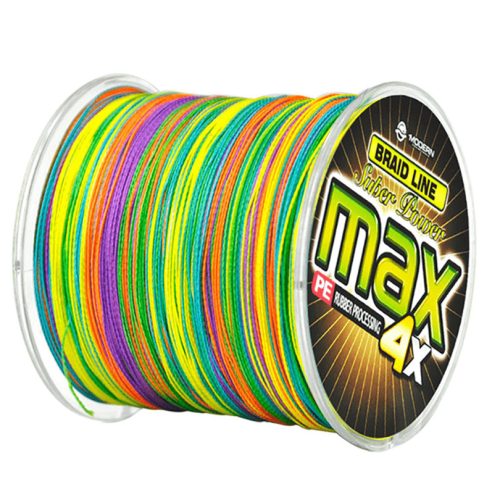 ZUKIBO 4X fonott multifil horgászzsinór #1M1 Szín - 500M 10LB 0,12mm