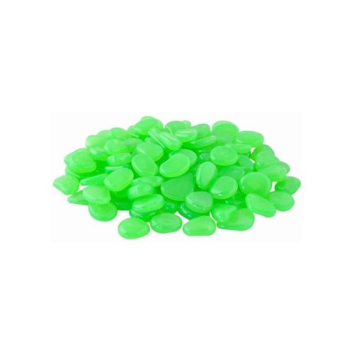 Fluoreszkáló díszkavicsok #(zöld)